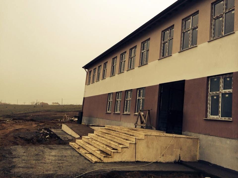 DEGİRMENAYVALI 8 DERSLİK OKUL YAPIM POJEMİZ